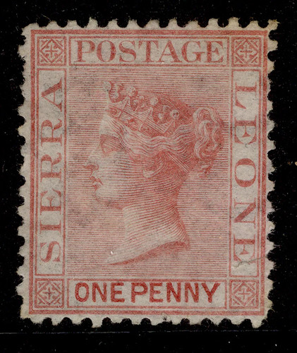 Sierra leone sg7 - qv, 1d