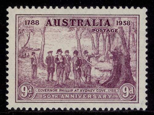 Australia gvi sg195 9d - australia,
