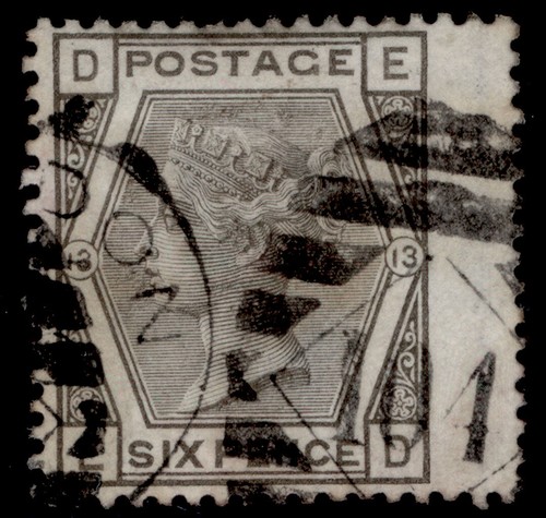 Sg147 grey plate 13 - gb, qv