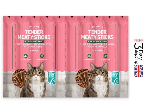 Cat sticks salmon - cat,