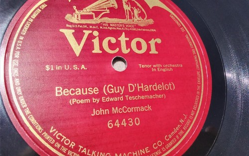 John mccormack 78rpm - john, single