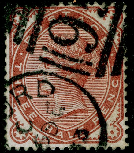 Sg167 venetian red - 1½d,