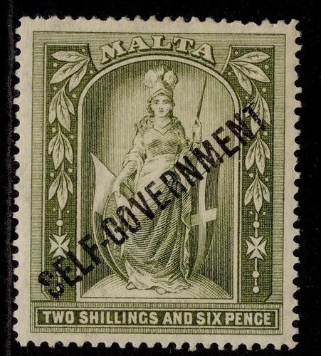 Malta sg112 2s 6d - gv, sg112,