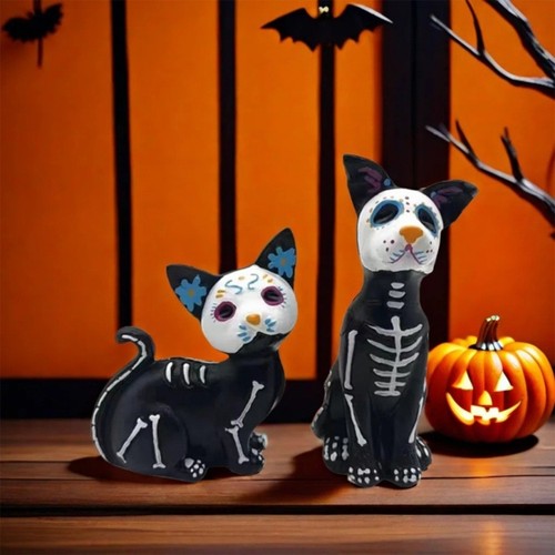 Detailed dog cats resin - cats,