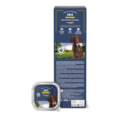 Amazon wet dog food - by,