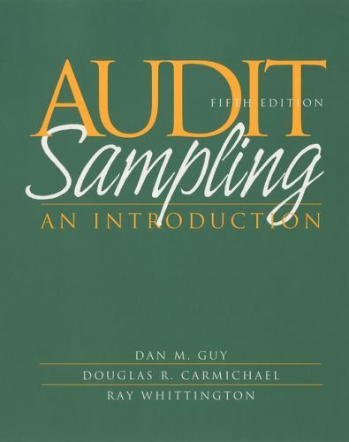 Audit sampling an - audit,