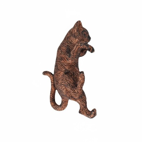 Climbing cat figurine playful - figurine,