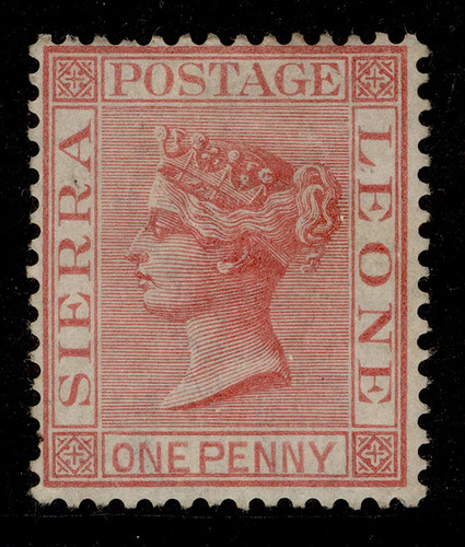 Sierra leone sg17 - leone, 1d