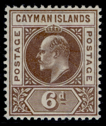 Cayman islands edvii sg11 6d - sg11,,