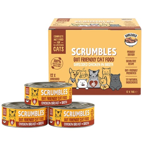 Scrumbles wet cat food - scrumbles,
